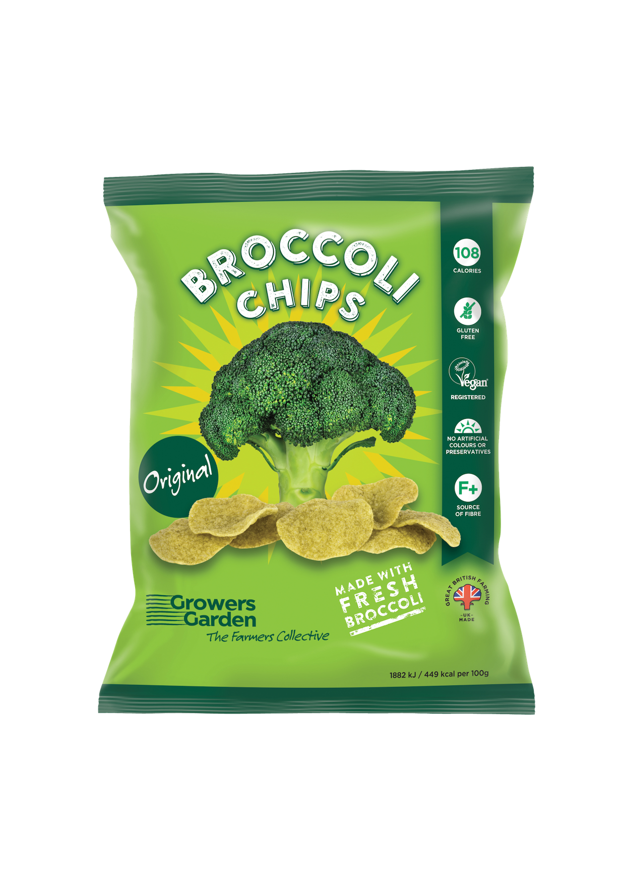 Broccoli chips on sale